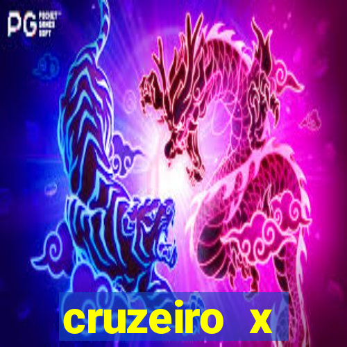 cruzeiro x corinthians palpite